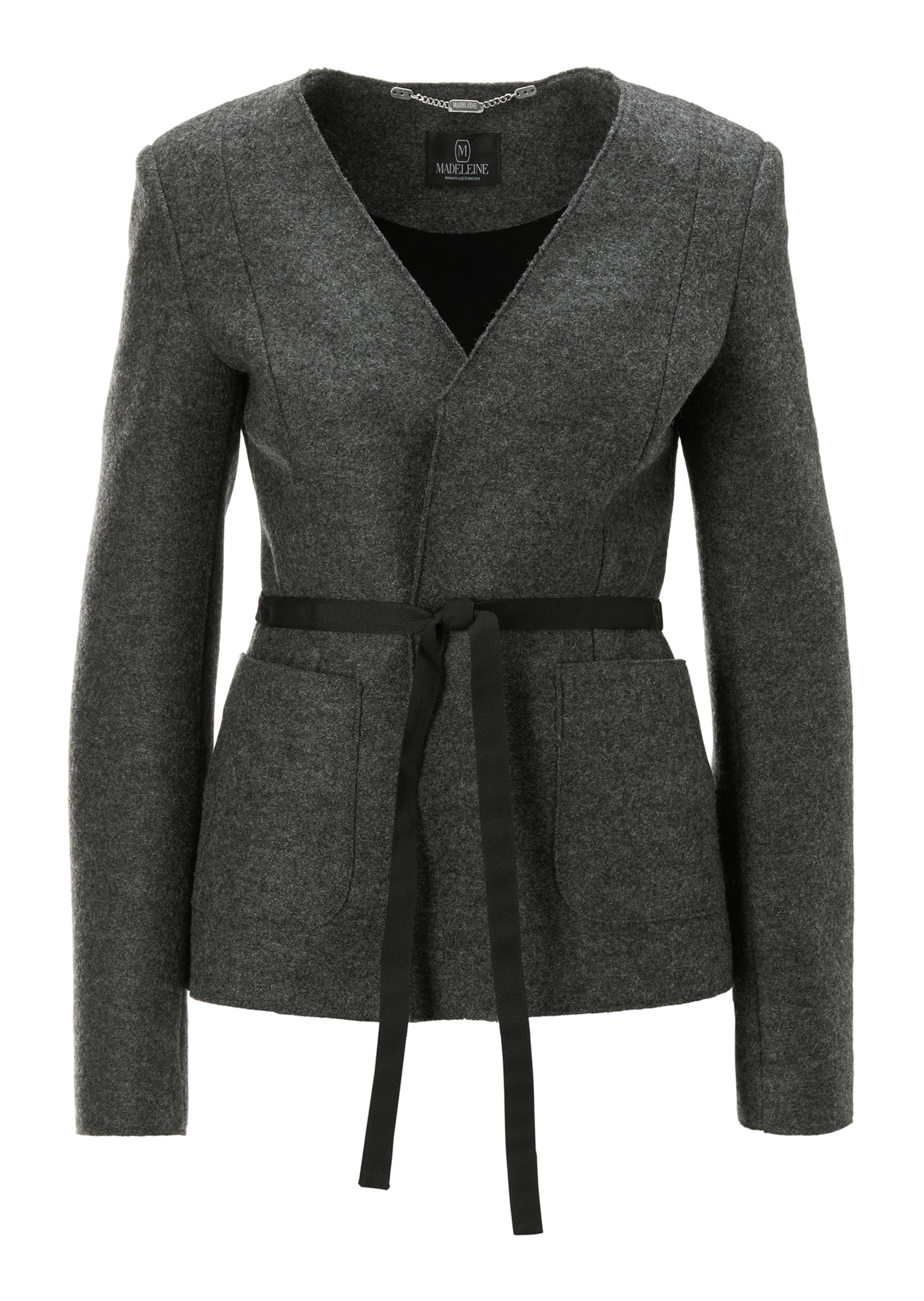 Jacke aus gekochter Wolle