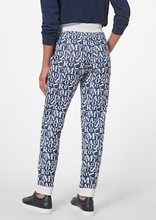 Jogg-Pants mit Letterprint thumbnail 4
