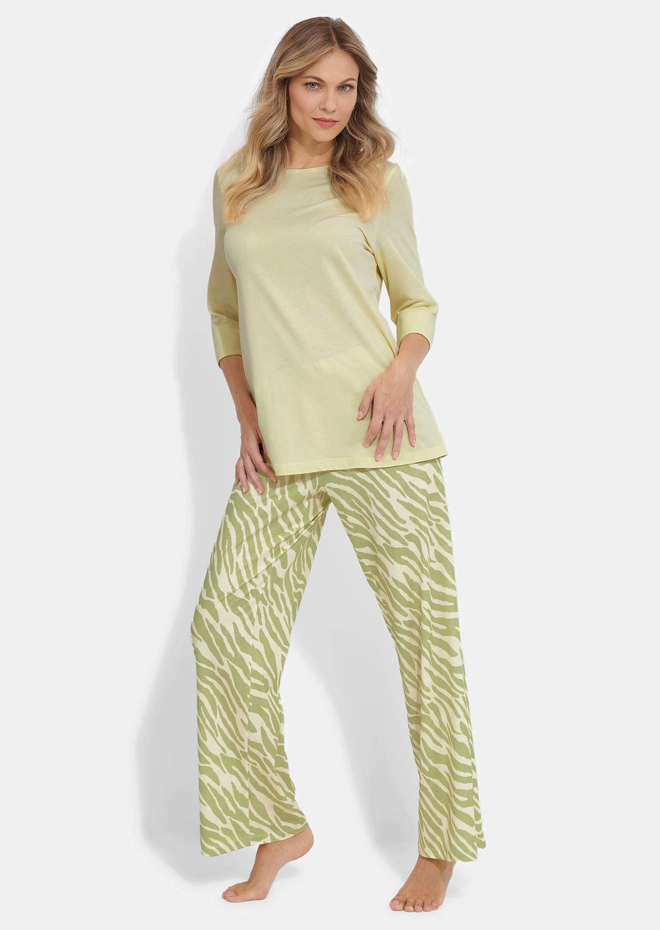 Pyjama avec fin imprimé animal