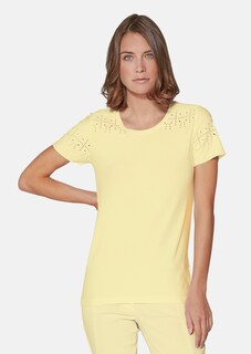 Shirt mit Lochstickerei thumbnail 2