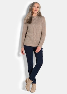 Strickpullover mit Zopfstrick thumbnail 2