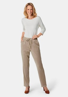 Stretch Hose SARA in Veloursleder-Optik thumbnail 2