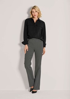 Bedruckte Schlupfhose in ausgestellter Form thumbnail 3