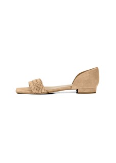 Sandalette aus Glatt- und Veloursleder thumbnail 5