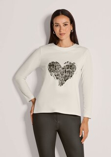 Sportives Langarmshirt mit Motivdruck thumbnail 1