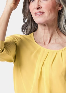 Gepflegtes Shirt in eleganter Blusen-Optik thumbnail 5