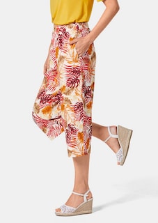 Culotte mit sommerlichem Blätterprint thumbnail 4