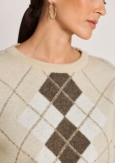 Pullover mit Argyle-Muster thumbnail 6