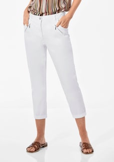 Pantalon chino LOUISA ultra-doux, en longueur cheville thumbnail 1