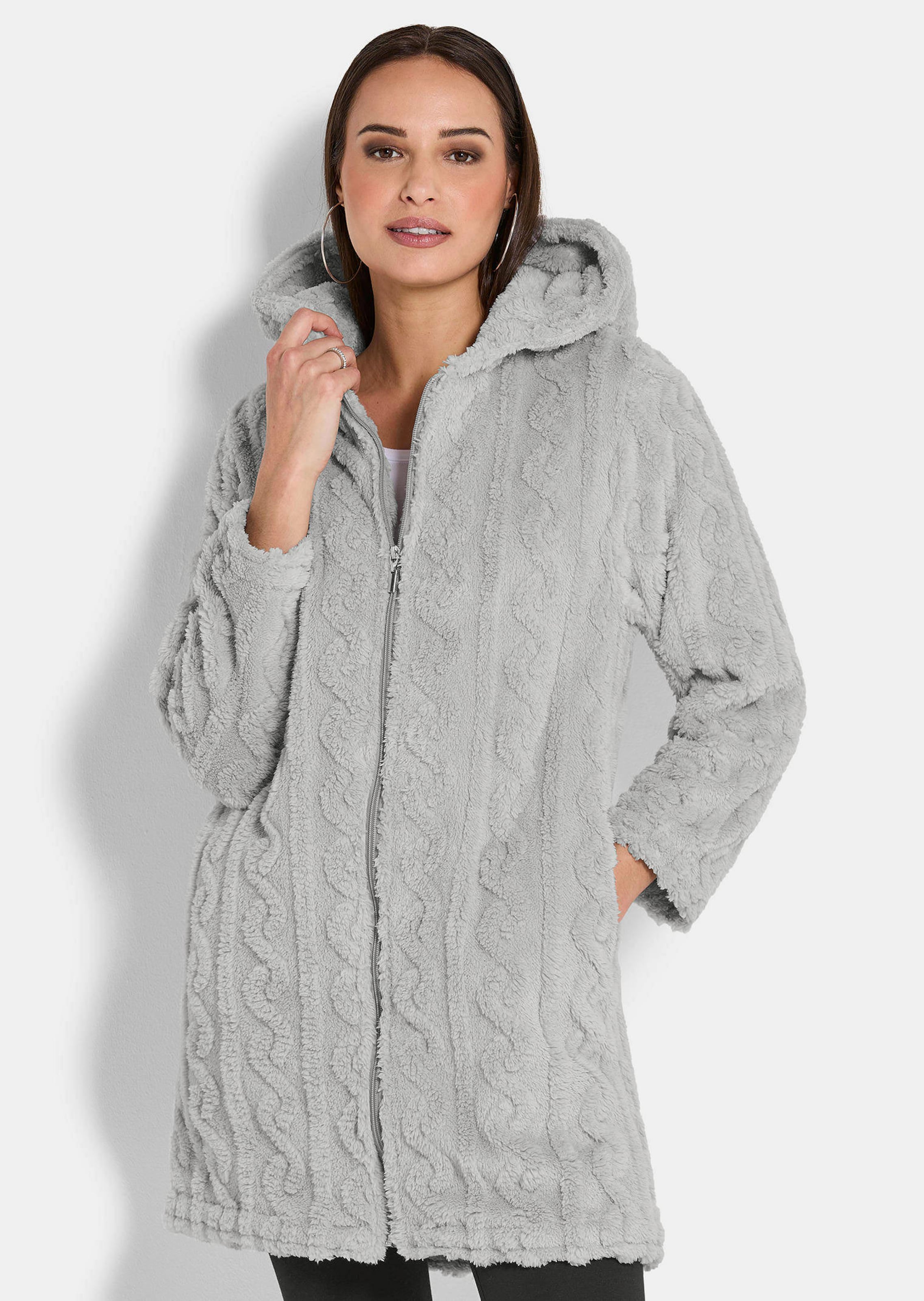 Veste polaire légère à capuche