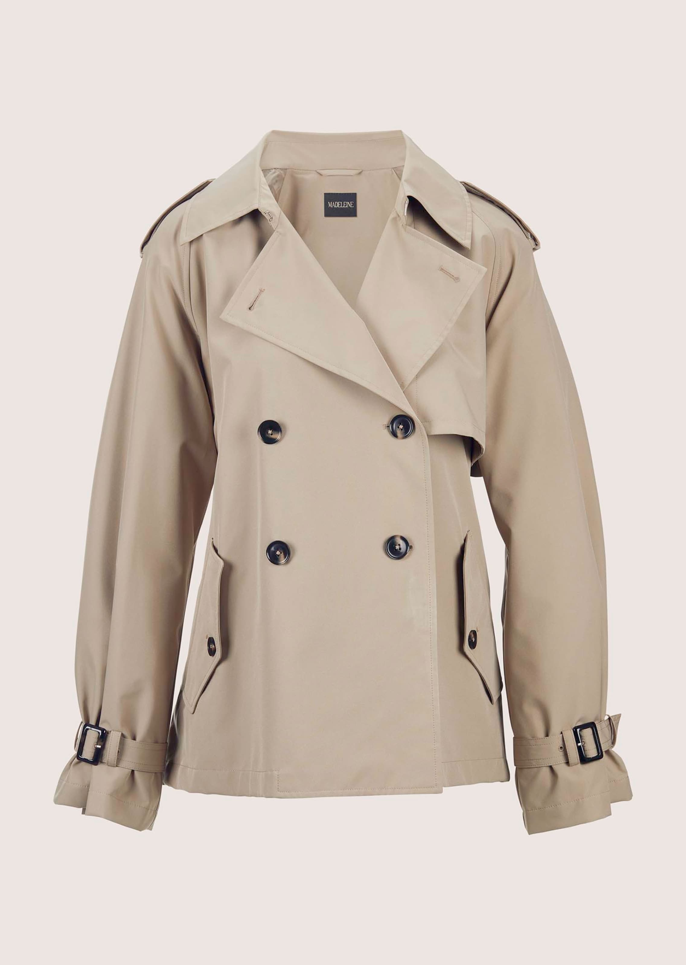 Short trench coat in berber | MADELEINE Fashion