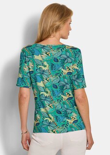 Jersey shirt met boothals thumbnail 3