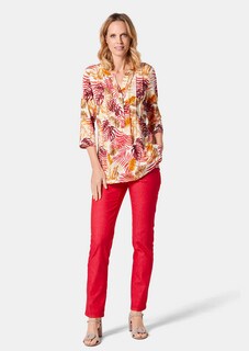 Figurschmeichelndes Drucktunika-Shirt thumbnail 2
