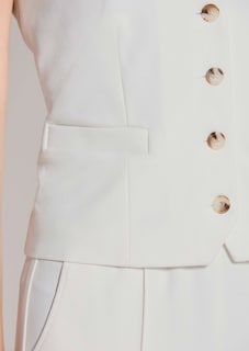 Elegant jersey gilet thumbnail 6