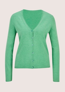 Feinstrick-Cardigan mit Modal thumbnail 6