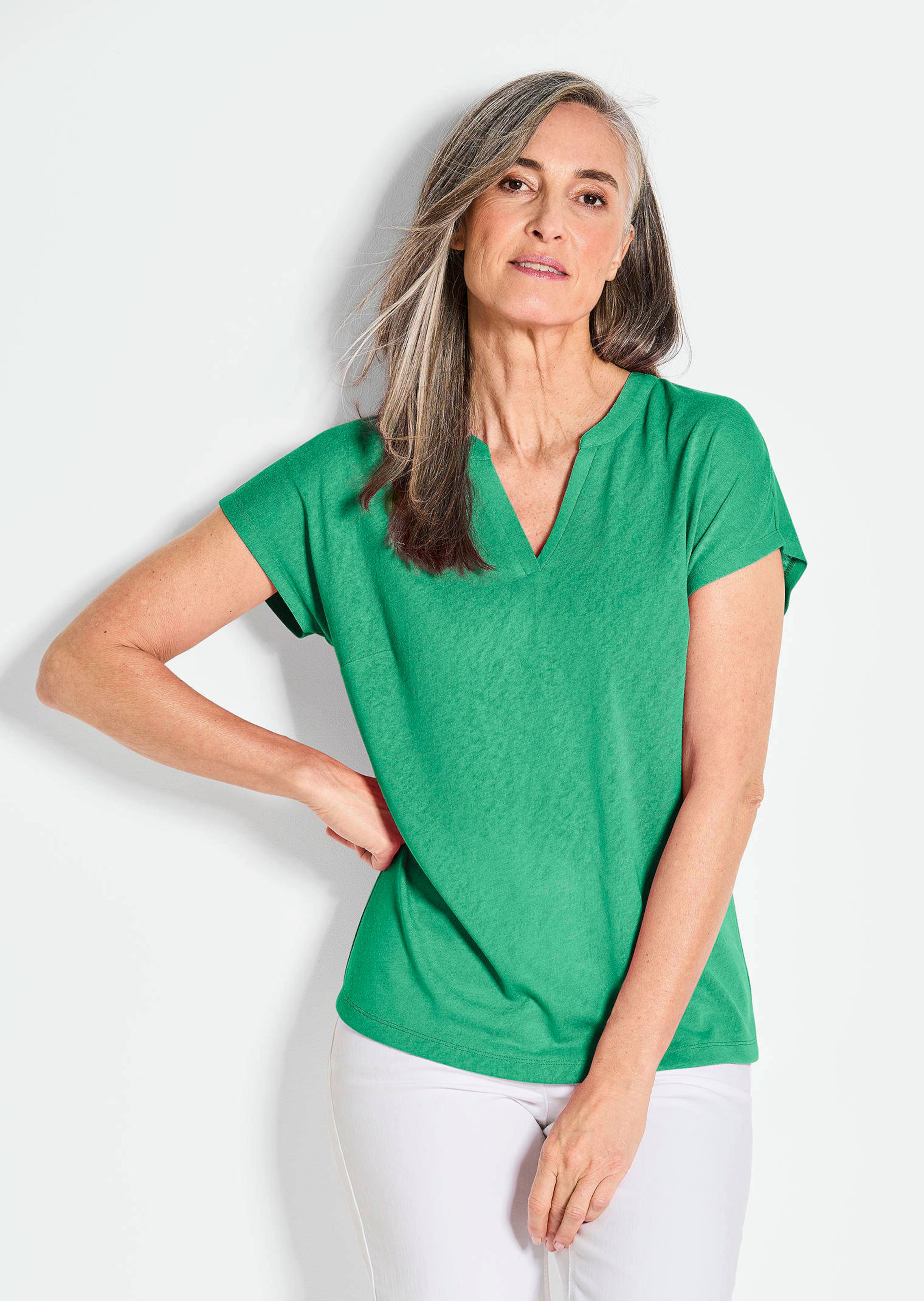 Shirt van luchtige viscose-jersey