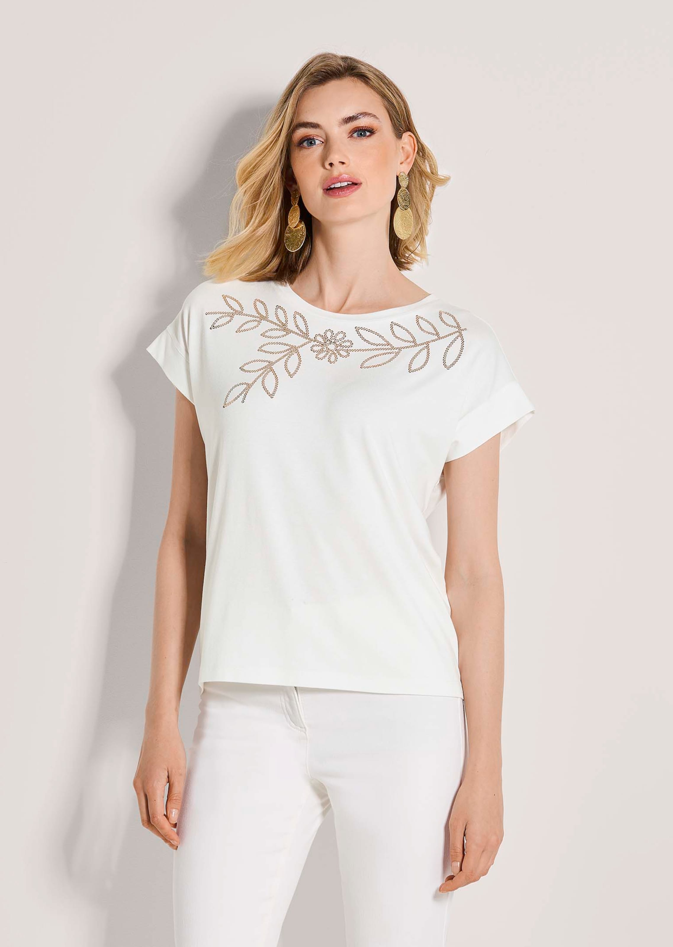Shirt mit Pailletten-Motiv