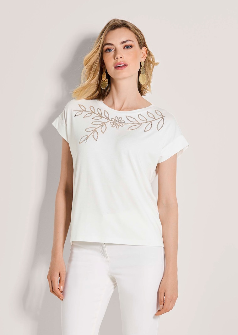Shirt mit Pailletten-Motiv
