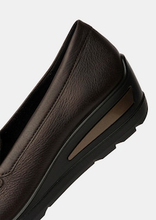 Leder-Slipper mit Zierschnalle thumbnail 8