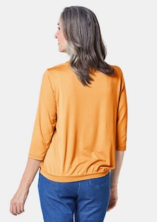 Élégant T-shirt aspect chemisier thumbnail 3