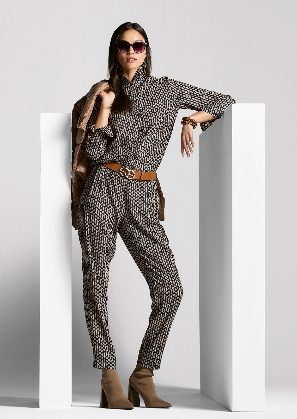 Elegante Hose aus fließender Qualität