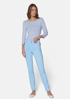 Pantalon coupe Skinny près du corps avec zip thumbnail 3