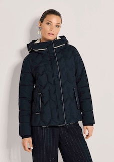Elegant quilted jacket with decorative detailing thumbnail 2