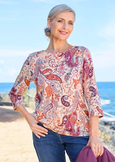 T-shirt confortable en jersey avec teneur en coton thumbnail 7