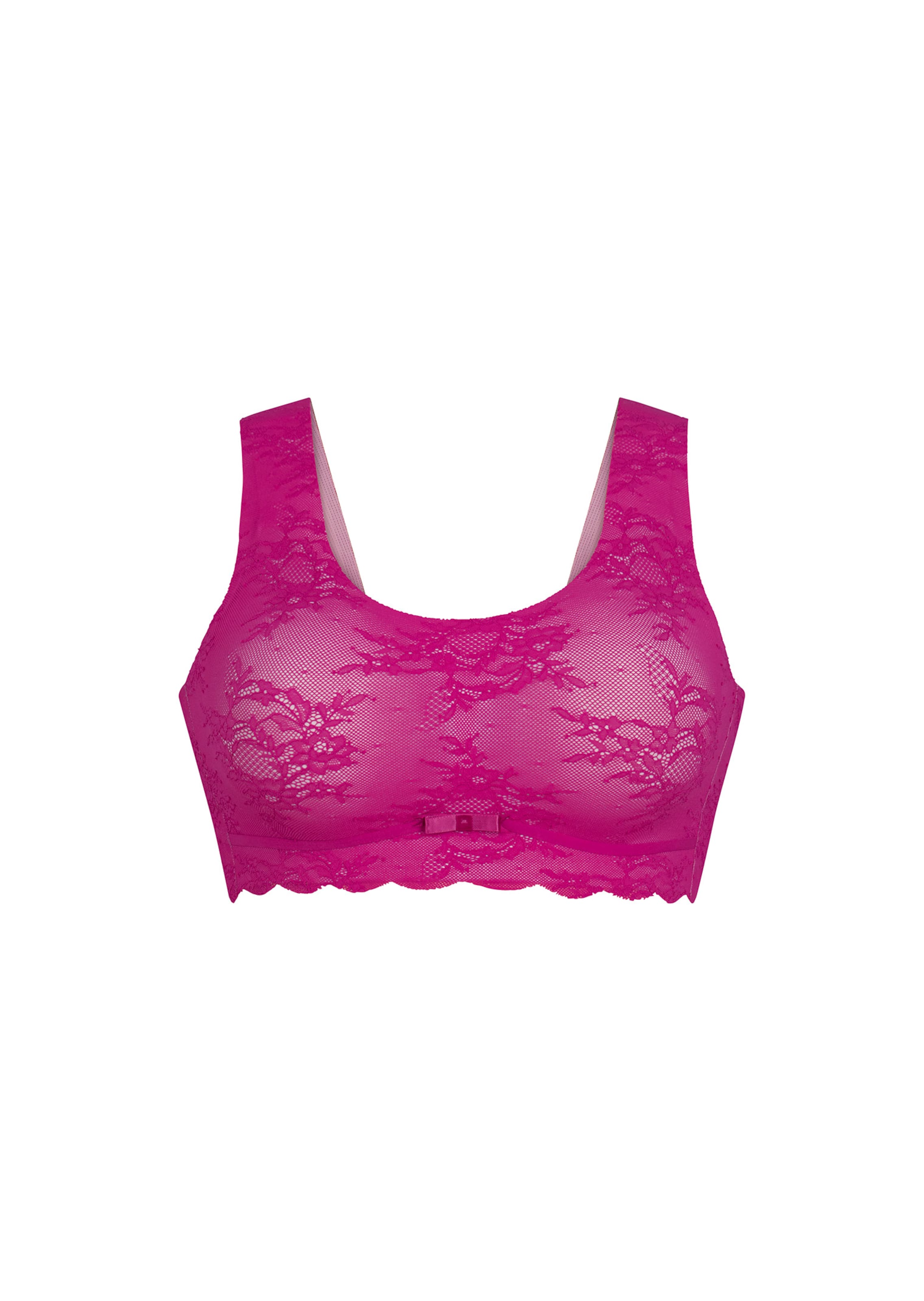 Bustier aus floraler Spitze