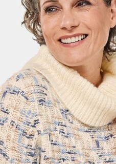 Pullover mit halsfernem Rollkragen thumbnail 5