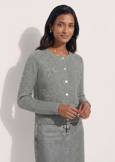 Kaschmir-Strickjacke mit Handstickerei thumbnail 2