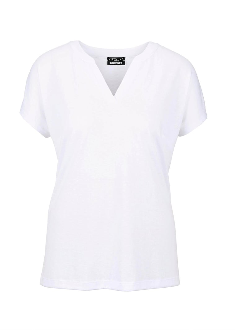 T-shirt en jersey de viscose aéré