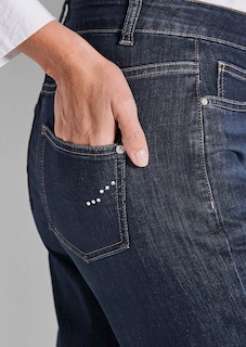 Weite Jeans VERA aus Stretch-Denim thumbnail 5