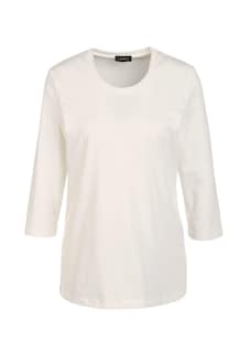 Geschmücktes Rundhalsshirt aus Pima-Baumwolle thumbnail 4