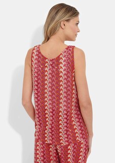 Sleeveless top with an airy lace pattern thumbnail 2