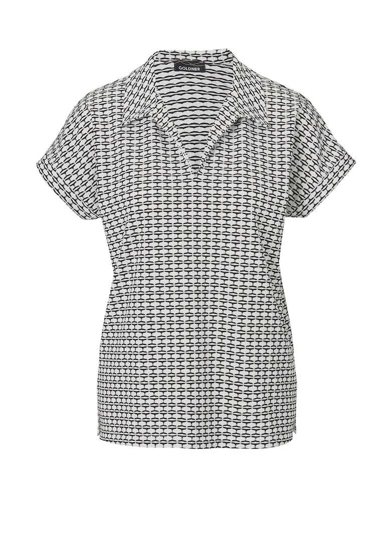 Shirt mit dezentem Jacquard
