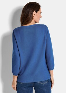Pull en tricot fin pur coton thumbnail 3