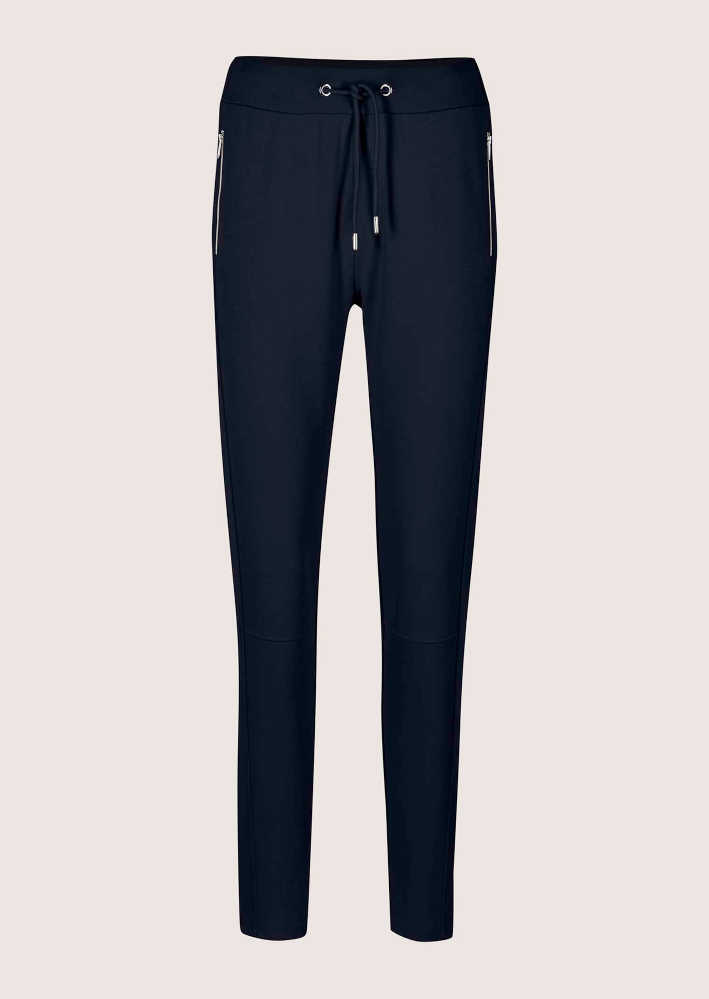 Edel-Joggpants mit Kordelzug und Taschen