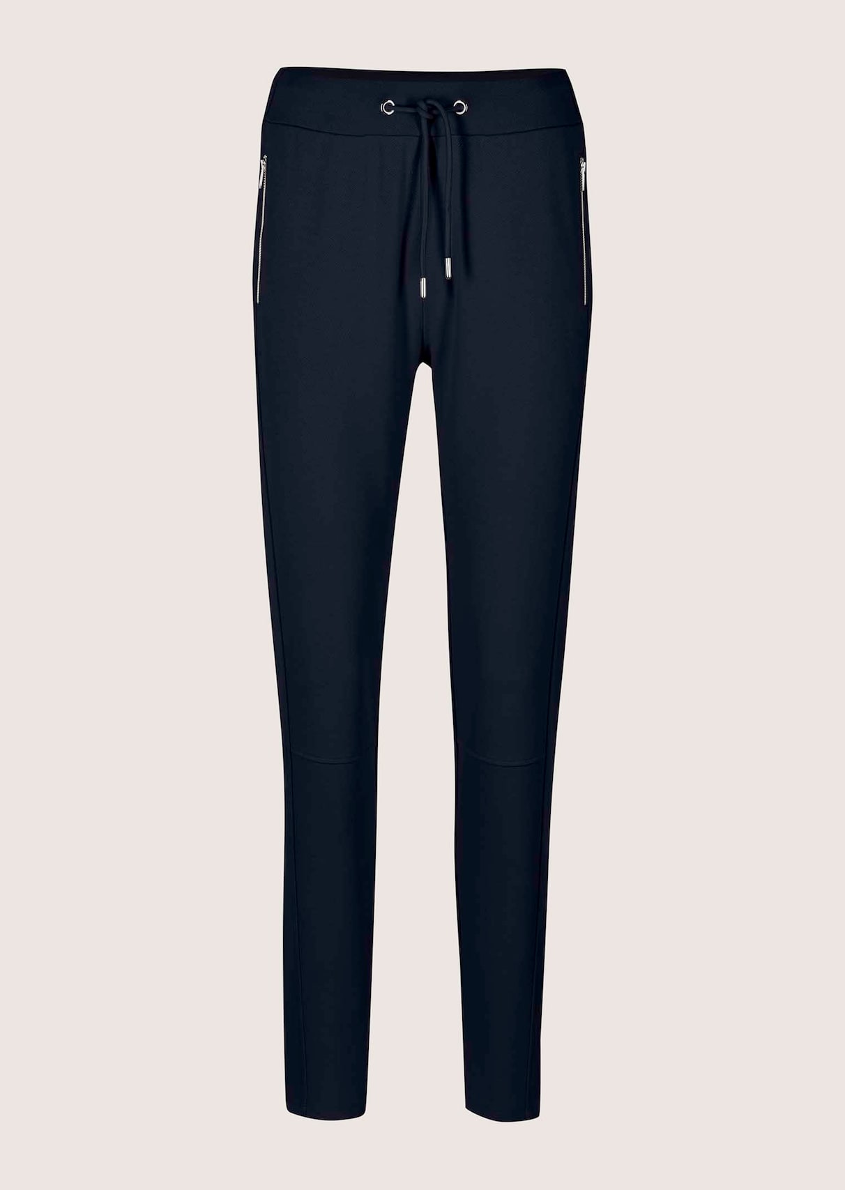 Edel-Joggpants mit Kordelzug und Taschen
