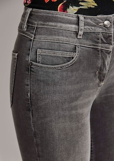 Schlanke Five-Pocket-Jeans thumbnail 6