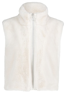Gilet duveteux en fausse fourrure. thumbnail 7