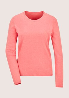 Fine knit crew neck jumper thumbnail 6