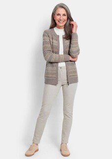 Warme Strickjacke mit Reißverschluss thumbnail 2