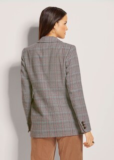 Langer Blazer mit Wolle thumbnail 4