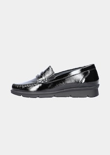 Mocassins brillants avec barrette décorative thumbnail 4