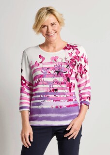 Pflegeleichter Pullover mit U-Boot-Ausschnitt thumbnail 7