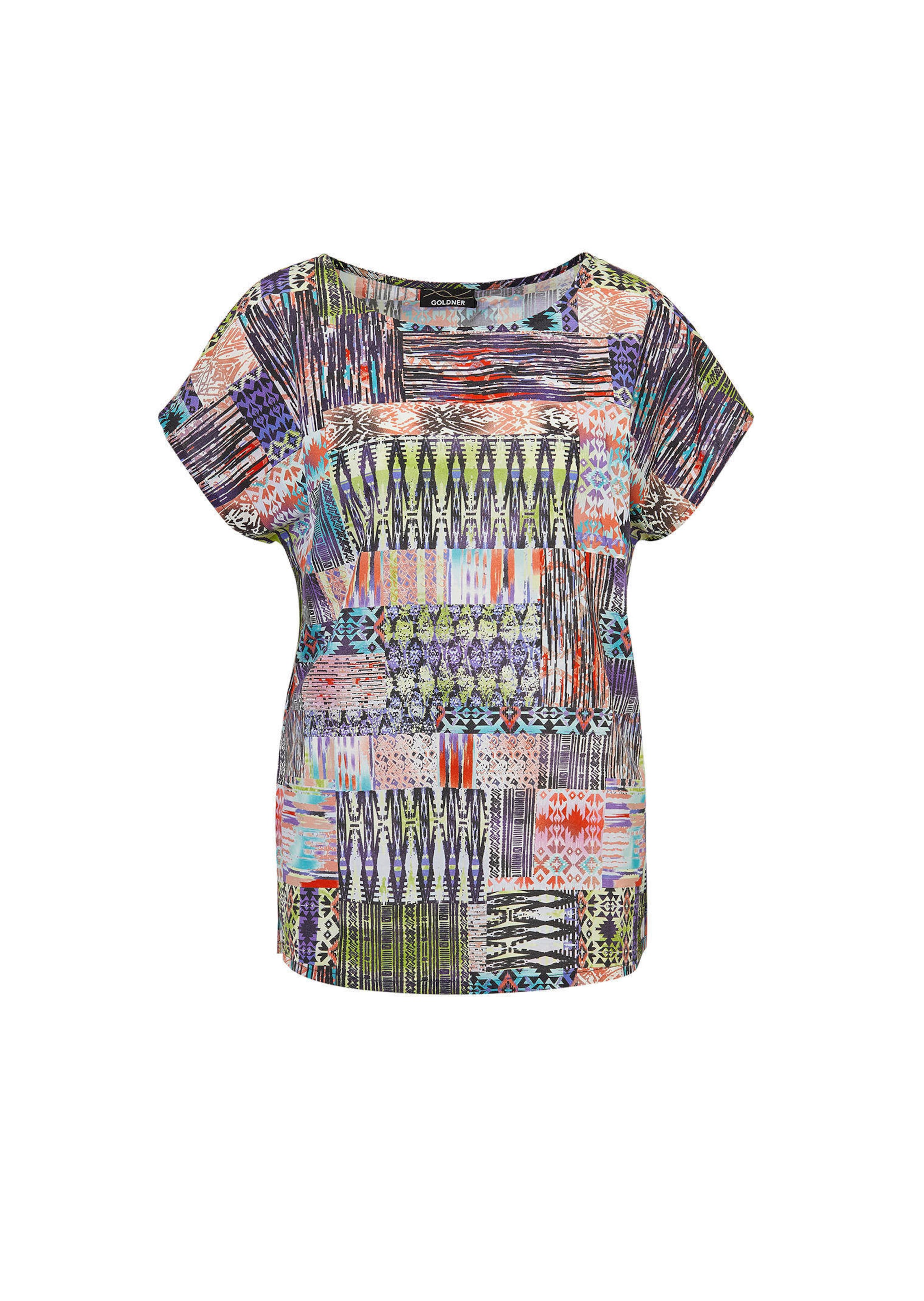 Ultraleichte Druckbluse aus reiner Baumwolle thumbnail 7