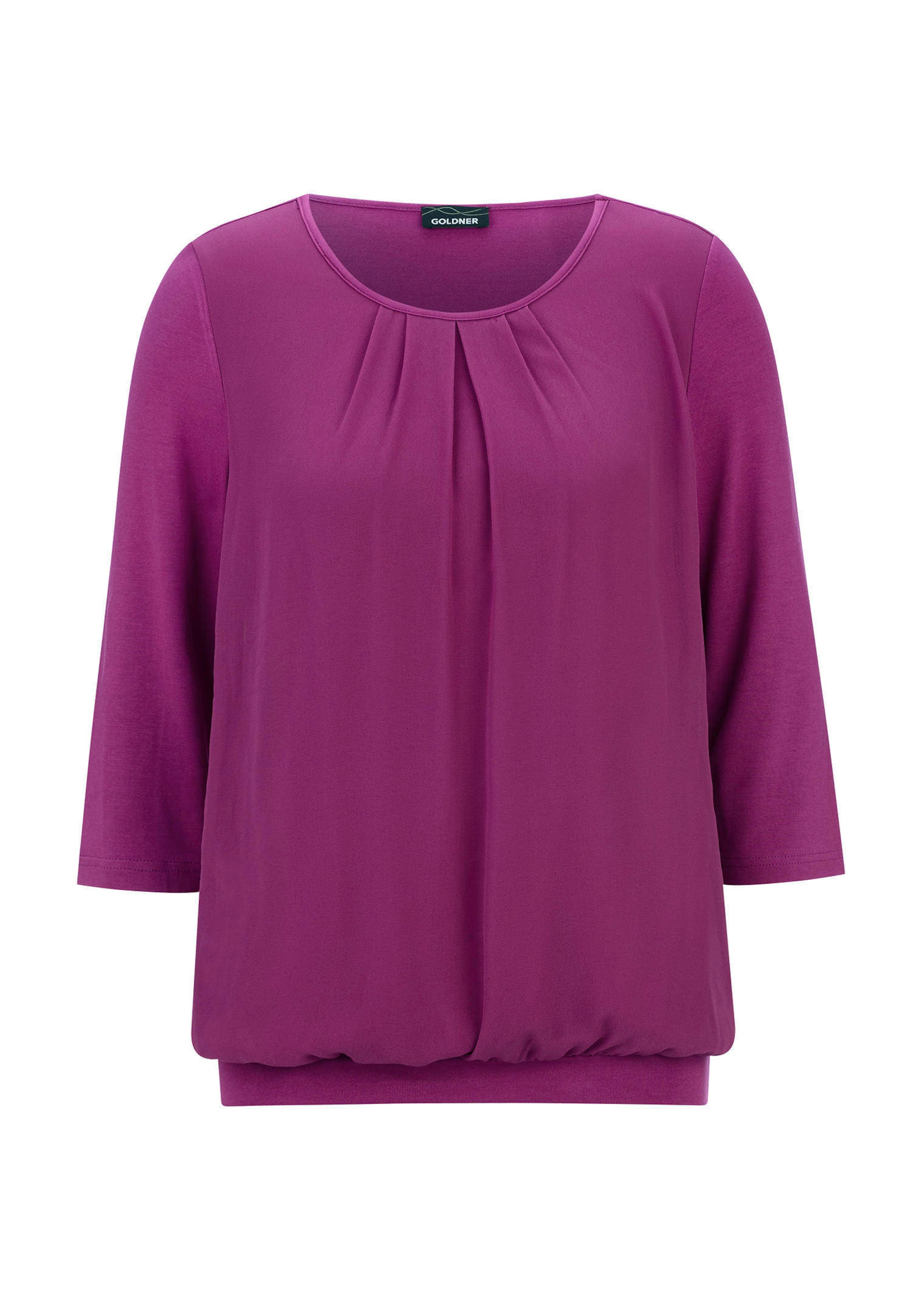 Verzorgd shirt in elegante blouselook