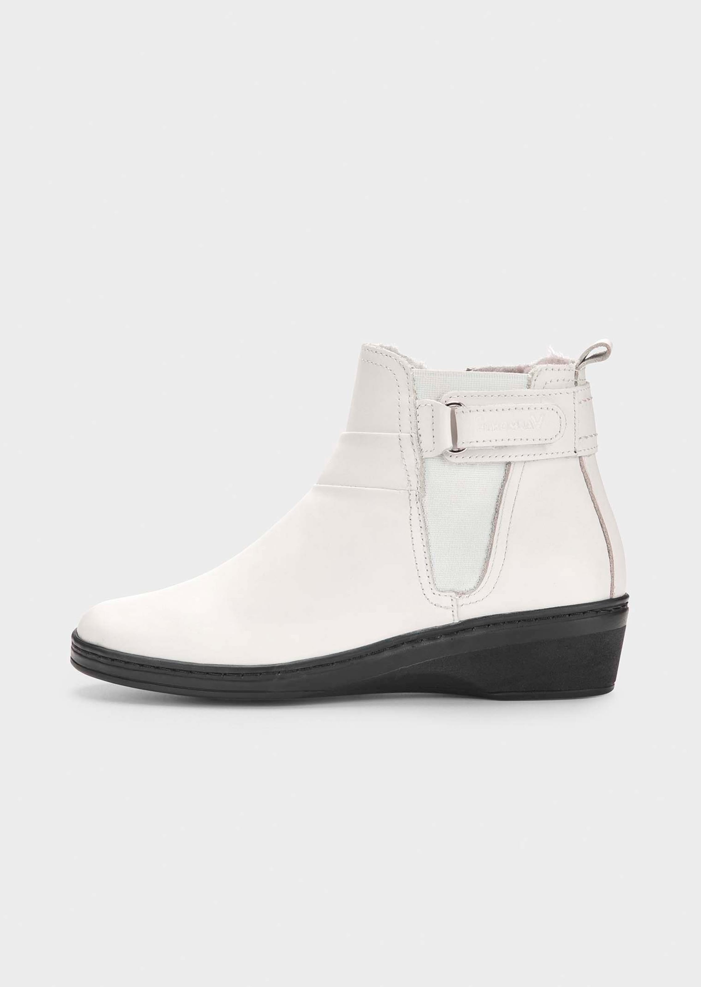 Bottines avec fourrure d'agneau