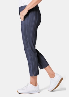 Pantalon court CARLA à rayures thumbnail 4